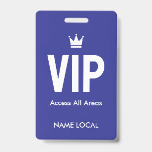 identificatie VIP-toegang VIP-lounges Badge