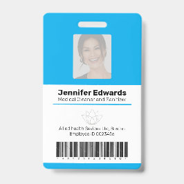 Identificatiecode essentiële werknemers streepjesc badge