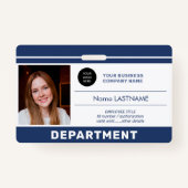 Identificatiecode van de logo van de foto QR van d Badge (Voorkant)