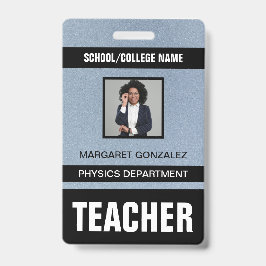 Identificatiekaart badge voor docenten