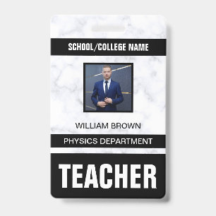 Identificatiekaart Badge voor Docenten