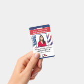 Identificatiekaart brandweeremployee brandweerman  badge (Handheld)