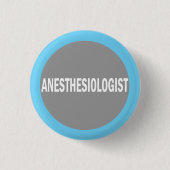 Identificatieschema anesthesioloog ziekenhuis ronde button 3,2 cm (Voorkant)