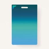 Identification badge (Achterkant)