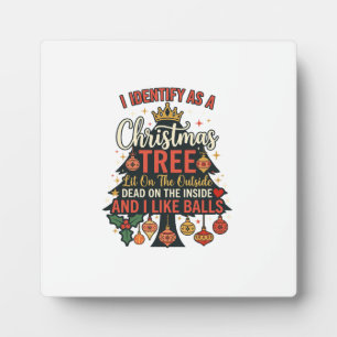 Identificeer als kerstboom kroonballen fotoplaat
