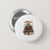 Identificeer Als Kerstboom Kroonballen Ronde Button 5,7 Cm (Voorkant /achterkant)