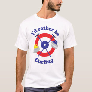 Identificeer liever krullen t-shirt