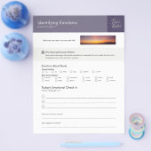 Identificeer & Surf Emoties Blad Flyer (Enkel)