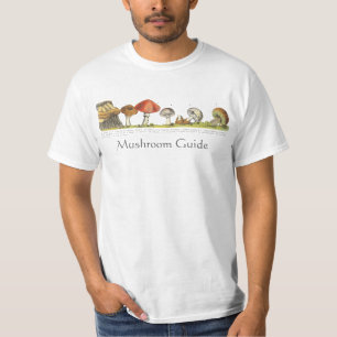 Identificeer uw champignons eetbaar of giftig t-shirt