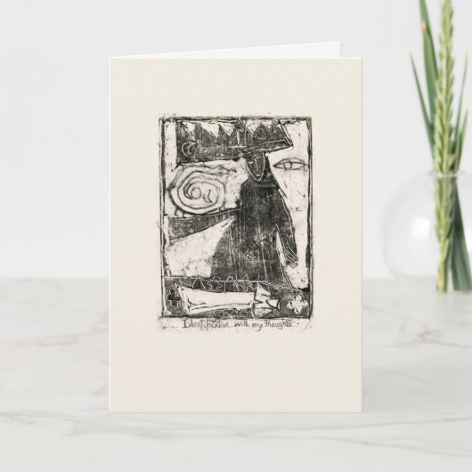 Identificeren met mijn gedachten kaart (Voorkant)