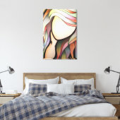 Identiteit Canvas Afdruk (Insitu (Slaapkamer))