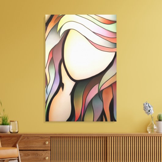 Identiteit Canvas Afdruk (Insitu (Woonkamer))