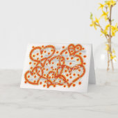 Identiteit Notecard Kaart (Gele Bloem)