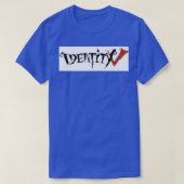 Identiteit v 2 t-shirt (Design voorkant)