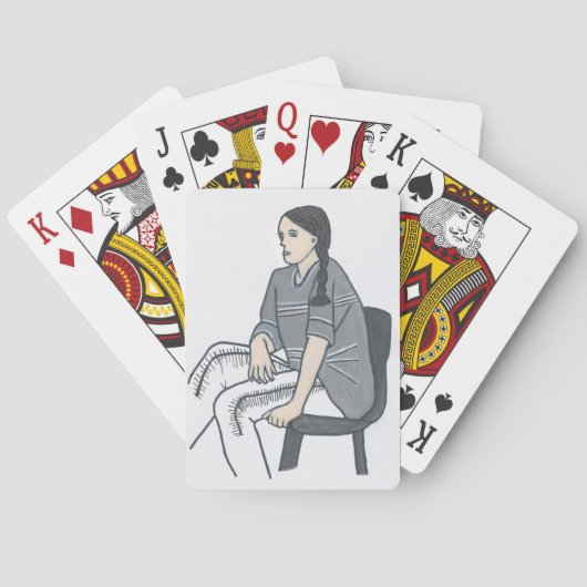 Identiteitscrisis Pokerkaarten (Achterkant)