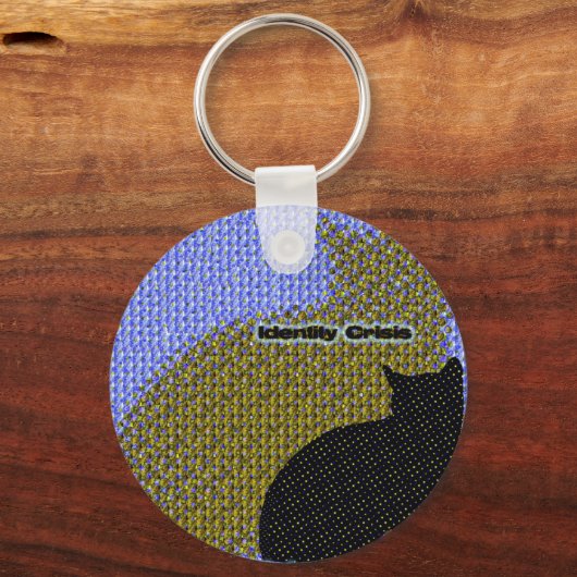 Identiteitscrisis Sleutelhanger (Voorkant)