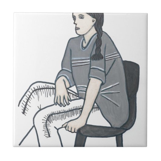 Identiteitscrisis Tegeltje (Voorkant)