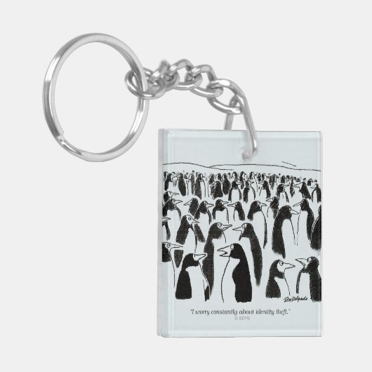 Identiteitsdiefstal Sleutelhanger (Voorkant Links)