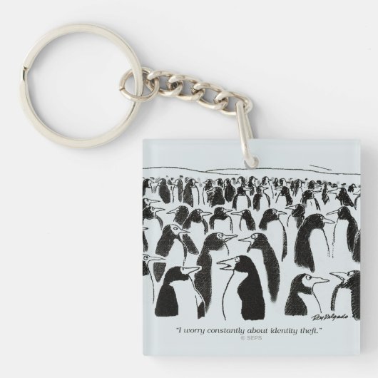 Identiteitsdiefstal Sleutelhanger (Voorkant)