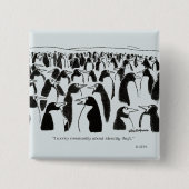 Identiteitsdiefstal Vierkante Button 5,1 Cm (Voorkant)