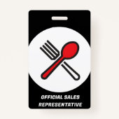 IDENTITEITSKAART BADGE (Achterkant)