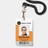 Identiteitskaart badges met lanyards voor bedrijfs (Voorzijde met lanyard)