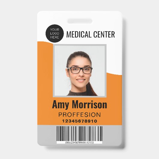 Identiteitskaart badges met lanyards voor bedrijfs (Voorzijde)