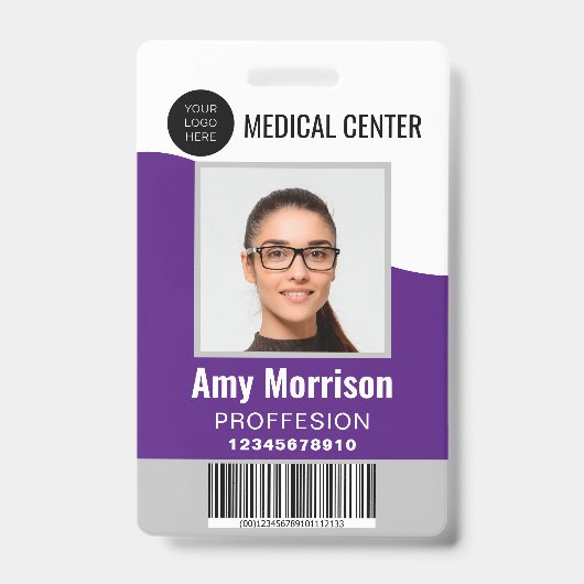 Identiteitskaart badges met lanyards voor bedrijfs (Voorzijde)