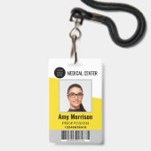 Identiteitskaart badges met lanyards voor bedrijfs (Voorzijde met lanyard)