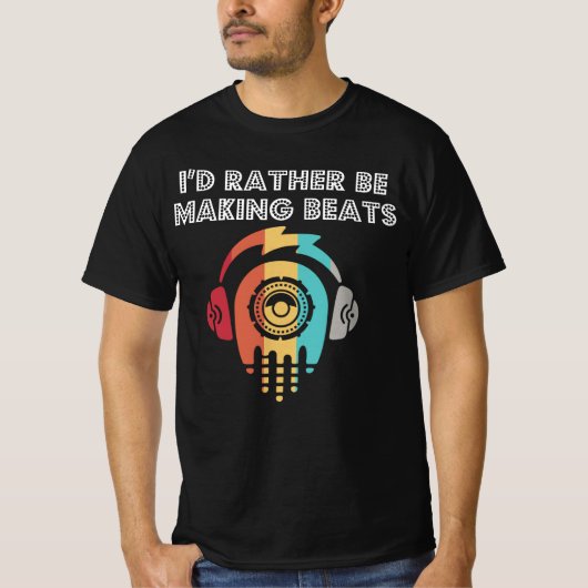 Identiteitskaart eerder maakt slaan Pad DJ AudioMu T-shirt (Voorkant)