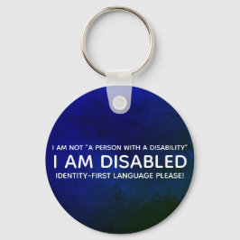 Identiteitskaart eerste Sleutelhanger invaliditeit