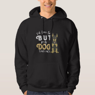 Identiteitskaart houdt van, maar mijn hond zei: ge hoodie
