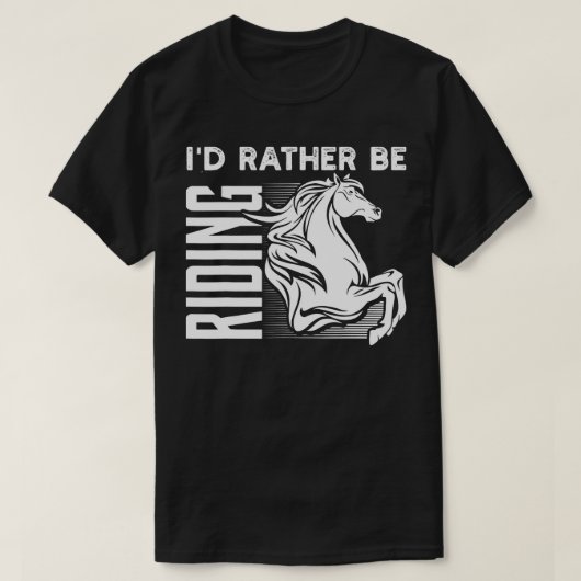 Identiteitskaart in plaats van funny Horse Lover G T-shirt (Design voorkant)