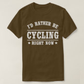 Identiteitskaart in plaats van het fietsen Funny B T-shirt (Design voorkant)