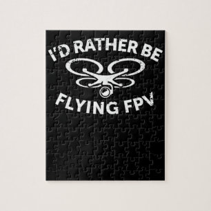 Identiteitskaart in plaats van vliegende FPV-drone Legpuzzel