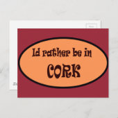 Identiteitskaart is eerder in CORK Briefkaart (Voorkant / Achterkant)