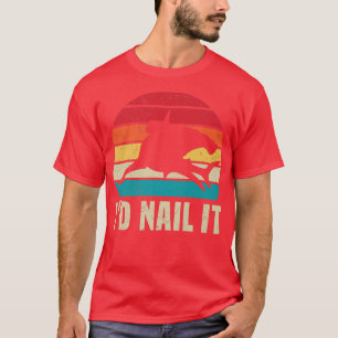 Identiteitskaart nagelt het Citaat voor een Haaien T-shirt