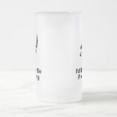 Identiteitskaart van de piraat plundert eerder matglas bierpul (Center)