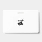 Identiteitskaart van het Personeel van de Foto van Badge (Achterkant)