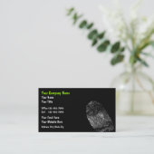 IdentiteitskaartVisitekaartjes Visitekaartje (Staand voorkant)