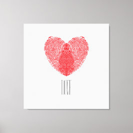 Identity of Love Canvas Afdruk