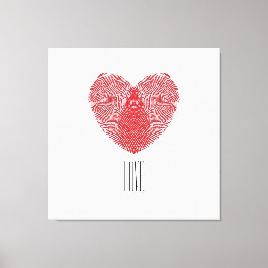 Identity of Love Canvas Afdruk (Voorkant)