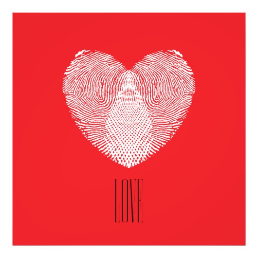 Identity of Love Foto Afdruk (Voorkant)