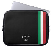 Identity Tech Custom Minimal Black Laptop Sleeve I (Voorkant)