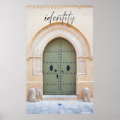 Identity Through the Moroccan Door Poster (Voorkant)