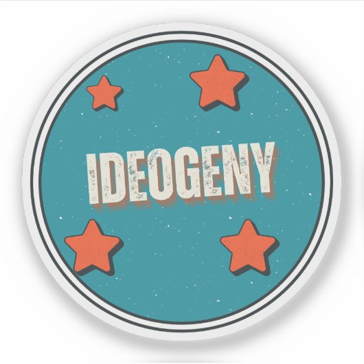 Ideogenie Sticker (Voorkant)
