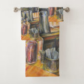 ideografie van Golden Light Bad Handdoek (Insitu)