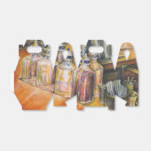 Ideografie van Golden Light Bedankdoosjes (Uitgevouwen)