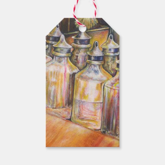 Ideografie van Golden Light Cadeaulabel (Voorkant)