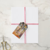 Ideografie van Golden Light Cadeaulabel (Met Touw)